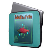 Fukushima Follies Laptopschutzhülle (Vorderseite Links)
