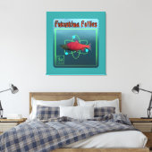 Fukushima Follies Leinwanddruck (Insitu (Schlafzimmer))