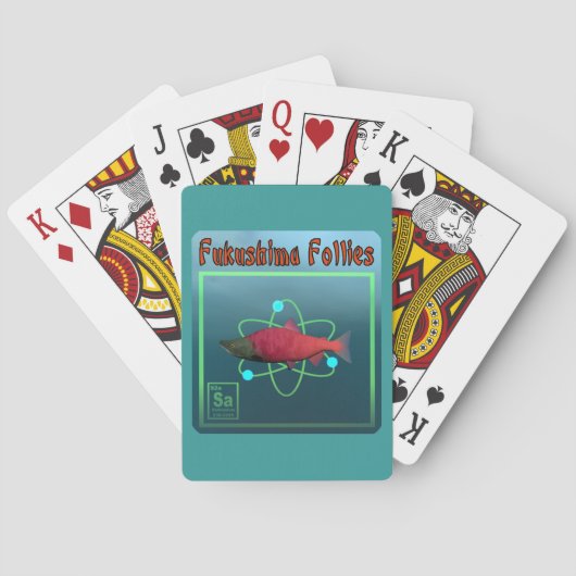 Fukushima Follies Spielkarten (Rückseite)