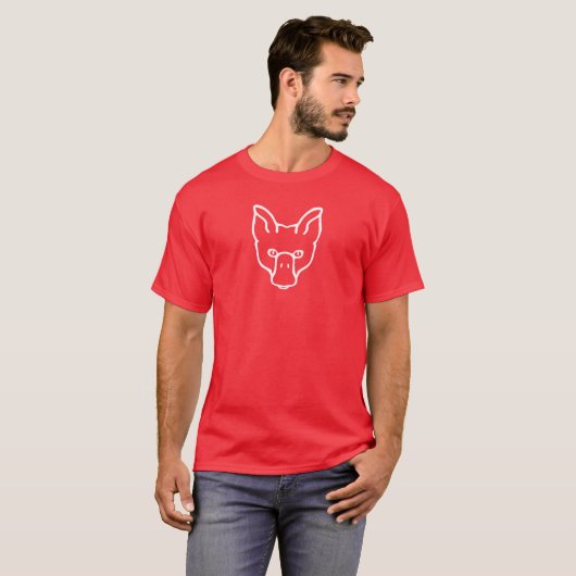 Ful Face Whiteline DuckFox T-Shirt (Vorne ganz)