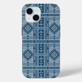 Fulani Mali Pattern - Afrikanisches Stammesdesign Case-Mate iPhone Hülle (Rückseite)
