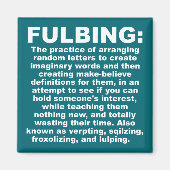 Fulbing Funny Fridge Magnet Refrigerator (Vorne)
