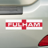 Fulham England Flag Autoaufkleber (Auf Auto)