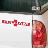 Fulham England Flag Autoaufkleber (Auf Lkw)
