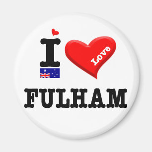 FULHAM - I Liebe Magnet