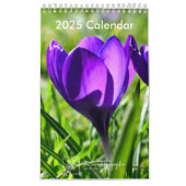 Full Bloom 2025 Calendar Eine Seite klein Kalender (Titelbild)