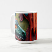 full color 3D Kaffeetasse (Vorderseite Links)