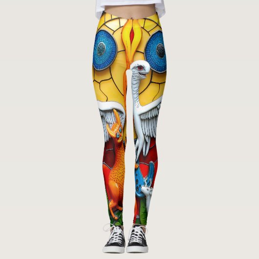full color 3D Leggings (Vorderseite)