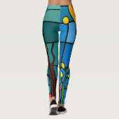 full color 3D Leggings (Rückseite)