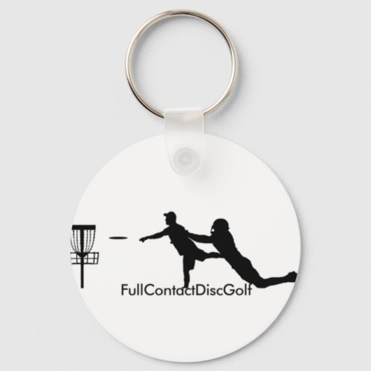 Full Contact Disk Golf Key Chain Schlüsselanhänger (Vorderseite)