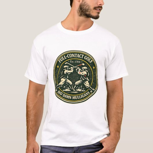 Full Contact Golf League logo T-Shirt (Vorderseite)