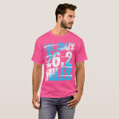 Full Crazy 26 2 Miles Running Motivational Maratho T-Shirt (Vorne ganz)