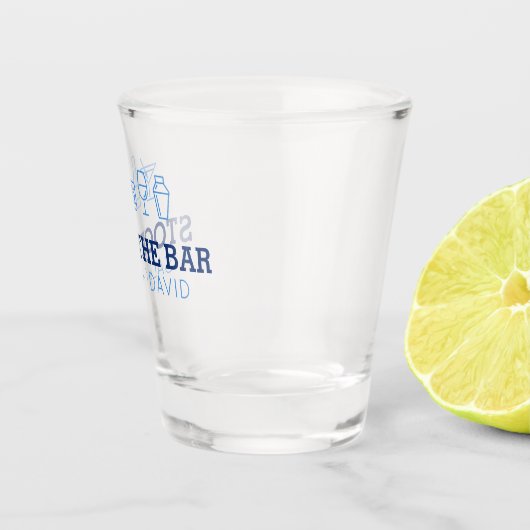 Füll den Bar Shotglas  Schnapsglas (Rechts)