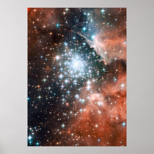 Full Hubble ACS Image of NGC 3603 Poster (Vorne)