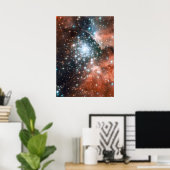 Full Hubble ACS Image of NGC 3603 Poster (Heimbüro)