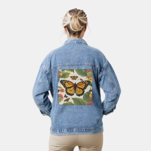 Full Life Butterfly Blue Jeansjacke