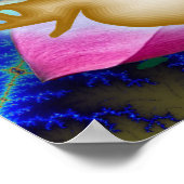 Full Lotus Deep Samadhi Poster (Ecke)