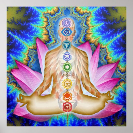 Full Lotus Deep Samadhi Poster (Vorne)