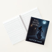 Full Moon Alley Book Cover Inspiration Notebook Notizblock (Innenseite)