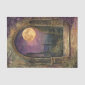 FULL MOON AND GARDEN ARCH DECOUPAGE TISSUPAPIER SEIDENPAPIER (Vorderseite)