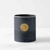 Full Moon and Stars Dark Night Art Tassen Cup (Zentrum)