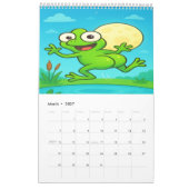 Full Moon Animals 2026 Funny Wall Calendar Kalender (Mär 2027)