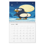 Full Moon Animals 2026 Funny Wall Calendar Kalender (Jan 2027)