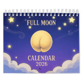 Full Moon Animals 2026 Funny Wall Calendar Kalender (Titelbild)