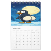 Full Moon Animals 2026 Funny Wall Calendar Kalender (Jan 2027)