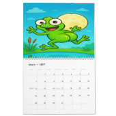 Full Moon Animals 2026 Funny Wall Calendar Kalender (Mär 2027)