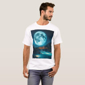 Full Moon Beach Hotel T-Shirt (Vorne ganz)