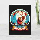Full Moon Beaver Karte (Vorderseite)