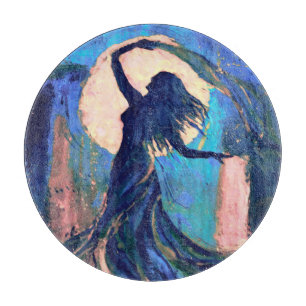 Full Moon Bly Dancer Schneidebrett