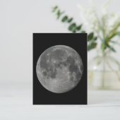 Full Moon Card Postkarte (Stehend Vorderseite)