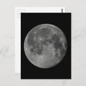 Full Moon Card Postkarte (Vorne/Hinten)