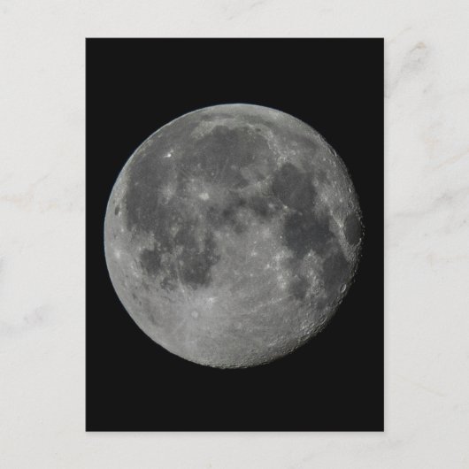 Full Moon Card Postkarte (Vorderseite)