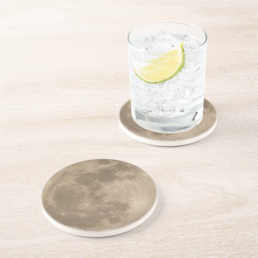 Full Moon Coasters Astrology Full Moon Gifts Decor Getränkeuntersetzer (Seite)