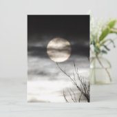 full moon einladung (Stehend Vorderseite)