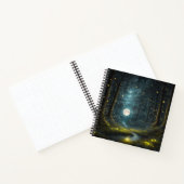 Full Moon & Firefrefly Hard Cover Journal Notizblock (Innenseite)