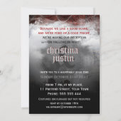 Full Moon Friedhof Dreams Halloween-Party lädt ein Einladung (Rückseite)