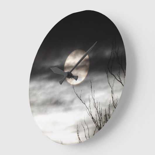 full moon große wanduhr (Winkel)