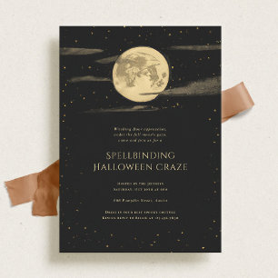 Full Moon Halloween-Party Einladung