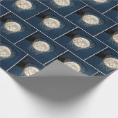 Full Moon In a Basketball Net Geschenkpapier (Ecke)