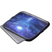 "Full Moon Lake Laptop Sleeve - Landschaftlich Tec (Vorne Knopf)