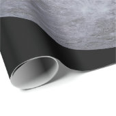 FULL MOON Leinen Wrapping Paper Geschenkpapier (Rolleneckpunkt)