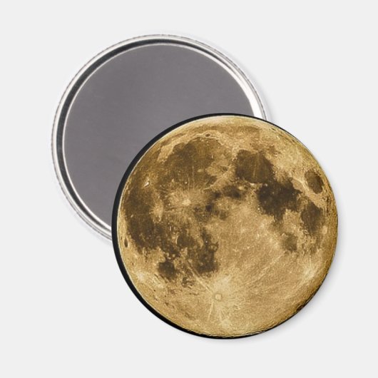 Full Moon Magnet (Vorderseite/Rückseite)