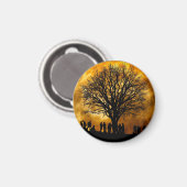 Full Moon Midnight Magnet (Vorderseite/Rückseite)