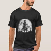 Full Moon Minimalist E Tree T-Shirt (Vorderseite)