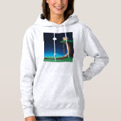 Full Moon Night Sky Hoodie (Vorderseite)