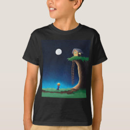 Full Moon Night Sky T - Shirt